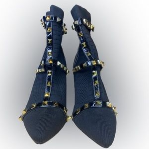 Catherine Catherine Manadrino  Knitted Body Tech Stiletto Heel